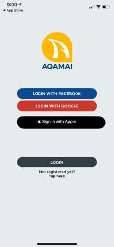 Aqamai KPS Wavemaker Screenshot - login options